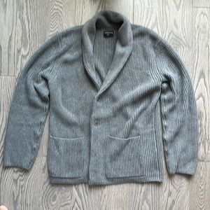 Goodlife grey cardigan sweater